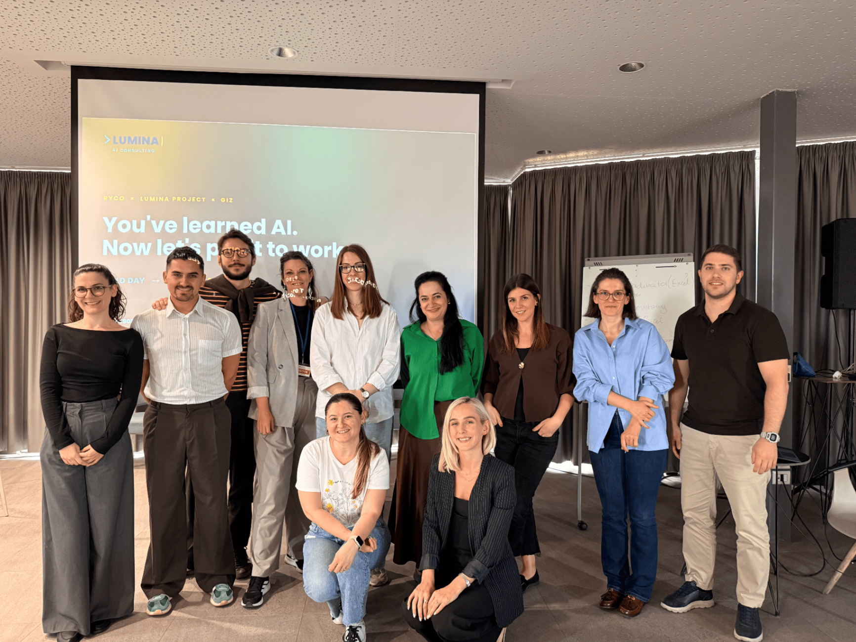 RYCO AI Transformation Programme group photo